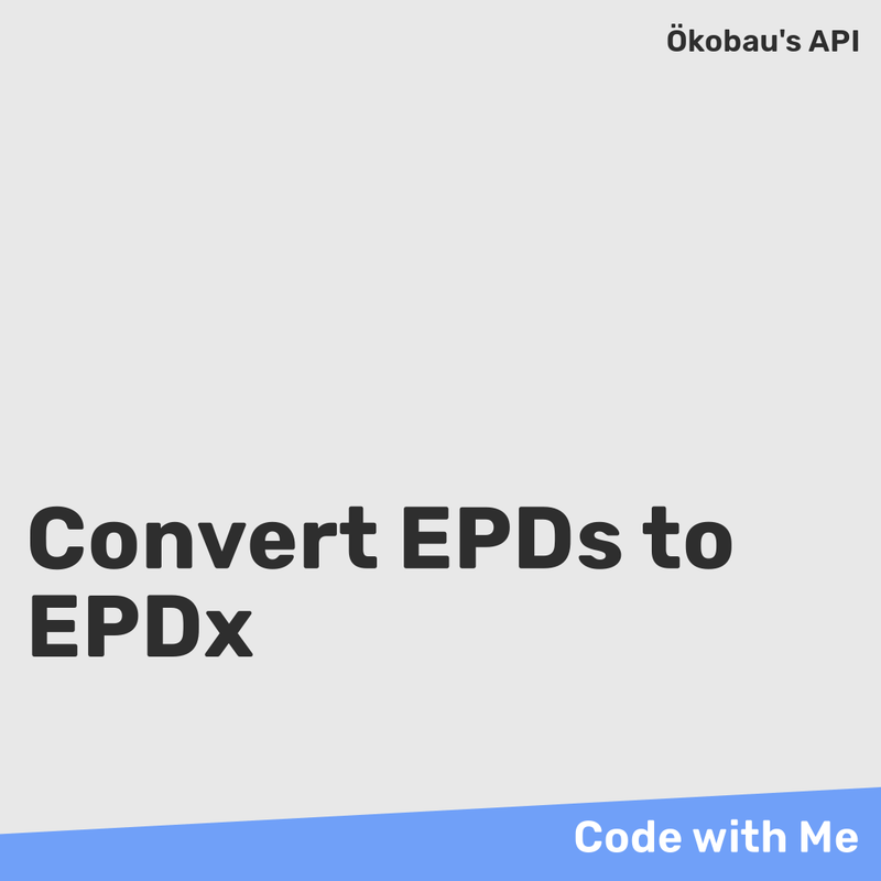 convert epds