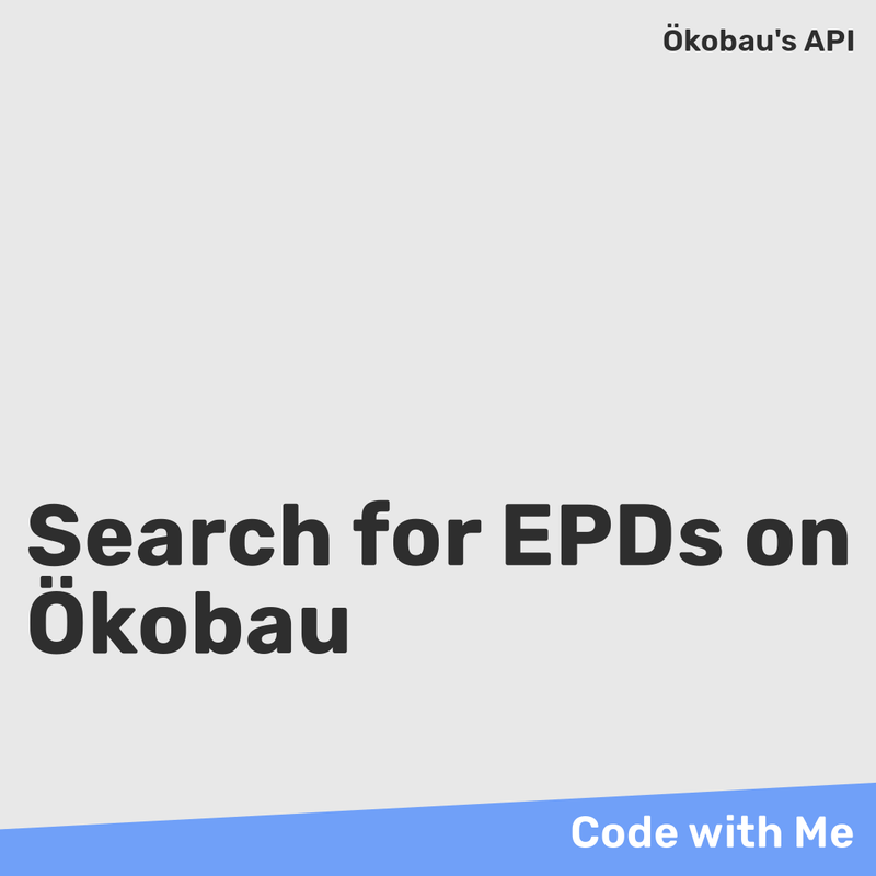 search for epds